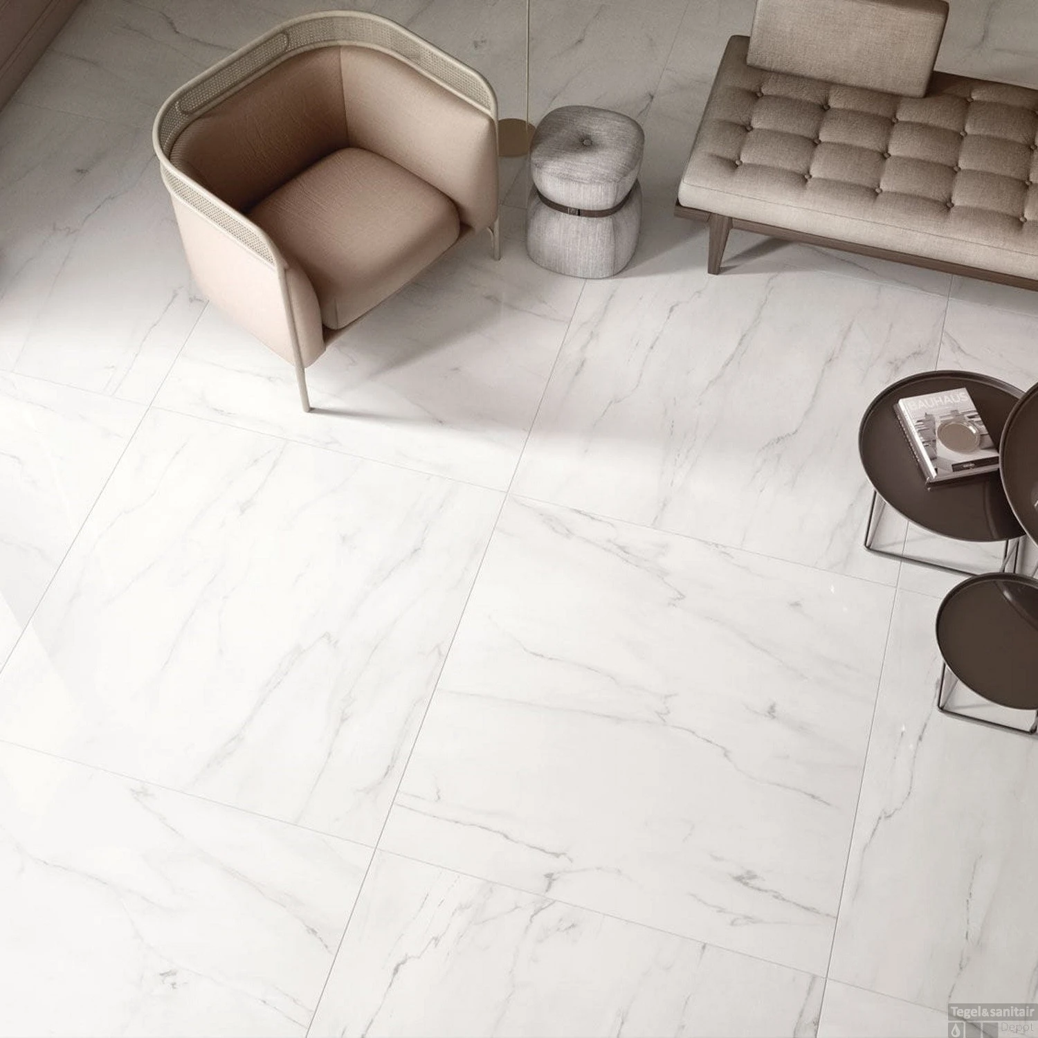 Vloertegel Keope Lux Lincoln Gepolijst 120x120 Cm (Doosinhoud 2.88M2) 5 Vloertegel Keope Lux Lincoln Gepolijst 120x120 Cm (Doosinhoud 2.88M2) - Afbeelding 3