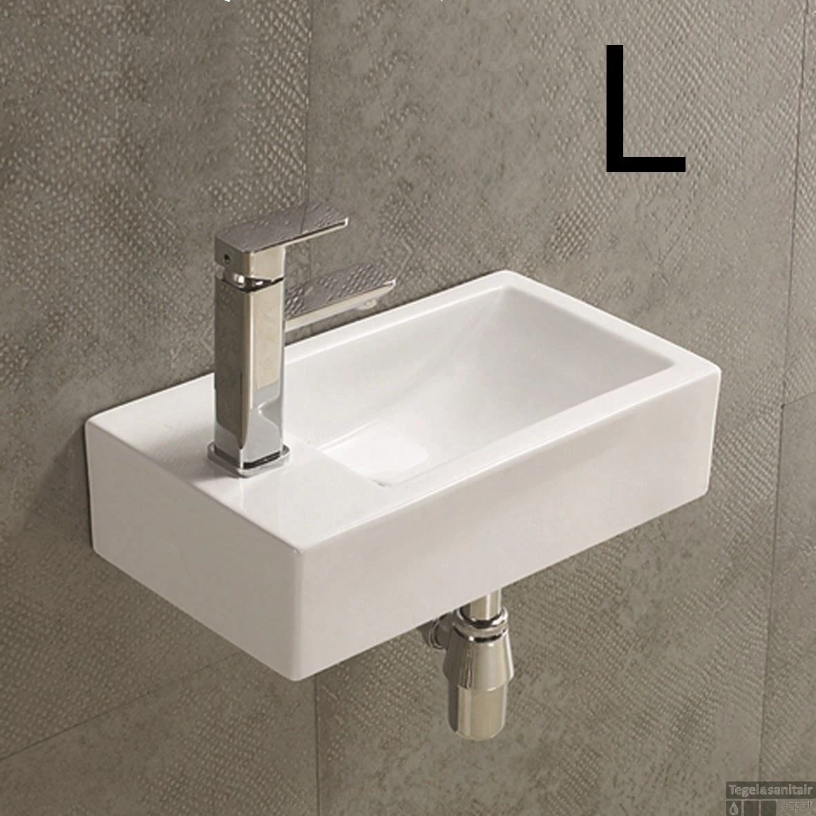 FonteinPack FONTEIN Corsa 450 X 250 X 120 Mm Links (Keuze Uit 18 Kranen) 6 FonteinPack FONTEIN Corsa 450 X 250 X 120 Mm Links (Keuze Uit 18 Kranen) - Afbeelding 4