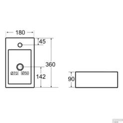 Fontein Wiesbaden Rhea Mini Rechthoek 36x18x9cm Keramiek Wit (Kraangat Links) 8 Fontein Wiesbaden Rhea Mini Rechthoek 36x18x9cm Keramiek Wit (Kraangat Links) -Goedkope Stijl Baden Winkel 12043l tech