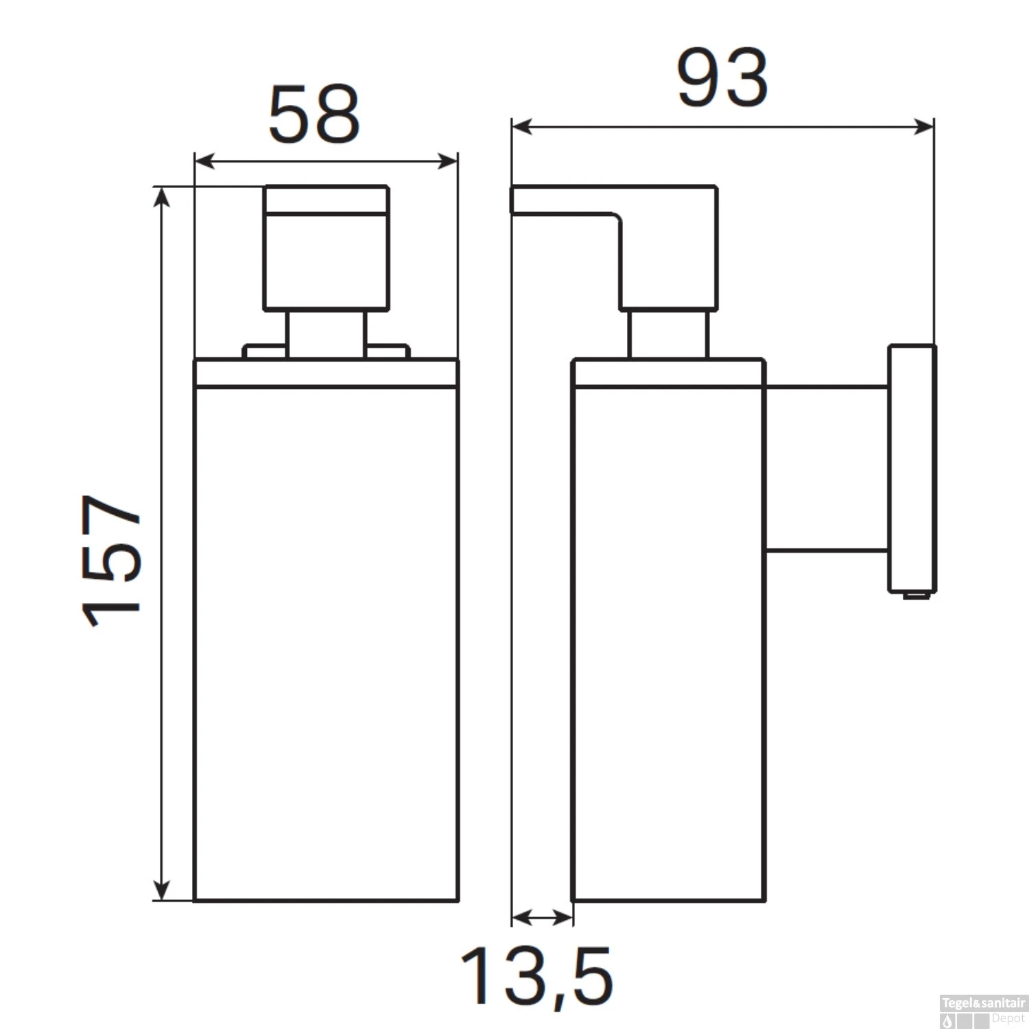 Zeeppomp Haceka Edge Chroom 5 Zeeppomp Haceka Edge Chroom - Afbeelding 3