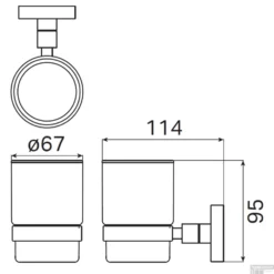Bekerhouder Haceka Kosmos Chroom 7 Bekerhouder Haceka Kosmos Chroom -Goedkope Stijl Baden Winkel 1208551 tech
