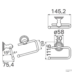 Toiletrolhouder Haceka Allure Chroom -Goedkope Stijl Baden Winkel 1208587 tech
