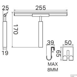 Douchewisser Haceka Selection Met Haak Mat Zwart 9 Douchewisser Haceka Selection Met Haak Mat Zwart -Goedkope Stijl Baden Winkel 1208744 tech 2
