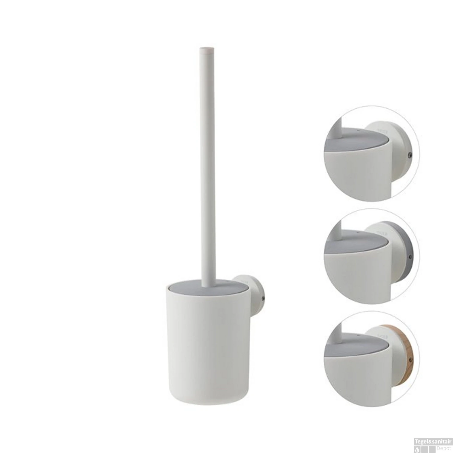 Toiletborstelhouder Tiger Urban Muur Mat Wit 10 Toiletborstelhouder Tiger Urban Muur Mat Wit - Afbeelding 8