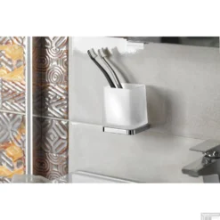 Bekerhouder Sapho Olymp Hangend Chroom / Melkglas 7 Bekerhouder Sapho Olymp Hangend Chroom / Melkglas -Goedkope Stijl Baden Winkel 1321 77 bekerhouder sapho olymp hangend chroom melkglas 1