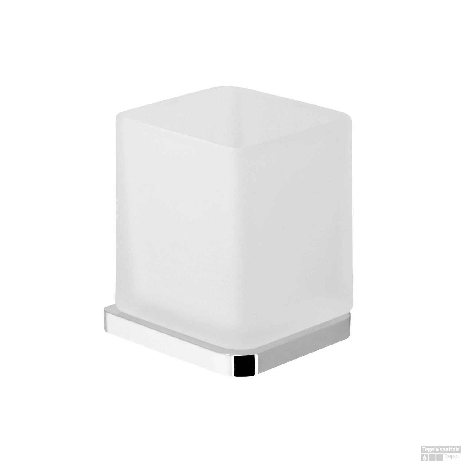 Bekerhouder Sapho Olymp Hangend Chroom / Melkglas 3 Bekerhouder Sapho Olymp Hangend Chroom / Melkglas