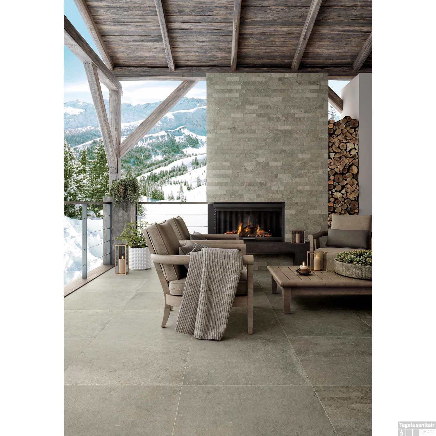 Wandtegel Serenissima Promenade 24x40 Cm Mos.Bricks Argento (Doosinhoud 4 Stuks) 4 Wandtegel Serenissima Promenade 24x40 Cm Mos.Bricks Argento (Doosinhoud 4 Stuks) - Afbeelding 2