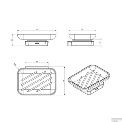 Zeephouder Sapho Zen Black Hangend 4.2x13.5 Cm Zwart / Melkglas 9 Zeephouder Sapho Zen Black Hangend 4.2x13.5 Cm Zwart / Melkglas -Goedkope Stijl Baden Winkel 166459 zeephouder sapho zen black hangend 4.2x13.5 cm zwart melkglas 3