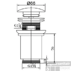 Luxe Hoge Clickwaste Met Overloop Chroom 7cm 5 Luxe Hoge Clickwaste Met Overloop Chroom 7cm -Goedkope Stijl Baden Winkel 1860190 luxe hoge clickwaste met overloop chroom 7cm