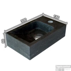 Hardstenen Fontein Mini Met Kraangat Rechts 18x30x8 Cm 6 Hardstenen Fontein Mini Met Kraangat Rechts 18x30x8 Cm -Goedkope Stijl Baden Winkel 1862157 2 mini fontein kraangat rechts met maten