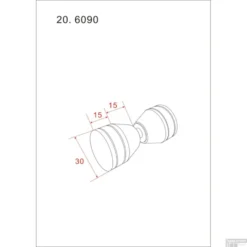 Losse Deurknop Wiesbaden Type 2 Chroom 5 Losse Deurknop Wiesbaden Type 2 Chroom -Goedkope Stijl Baden Winkel 20.6090 1
