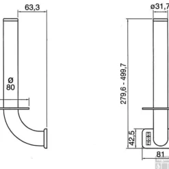 Franke Chronos Reserverolhouder Rvs 5 Franke Chronos Reserverolhouder Rvs -Goedkope Stijl Baden Winkel 20014