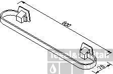 Geesa Standard Collection Wandhanddoekrek 60 Cm. Chroom 4 Geesa Standard Collection Wandhanddoekrek 60 Cm. Chroom - Afbeelding 2