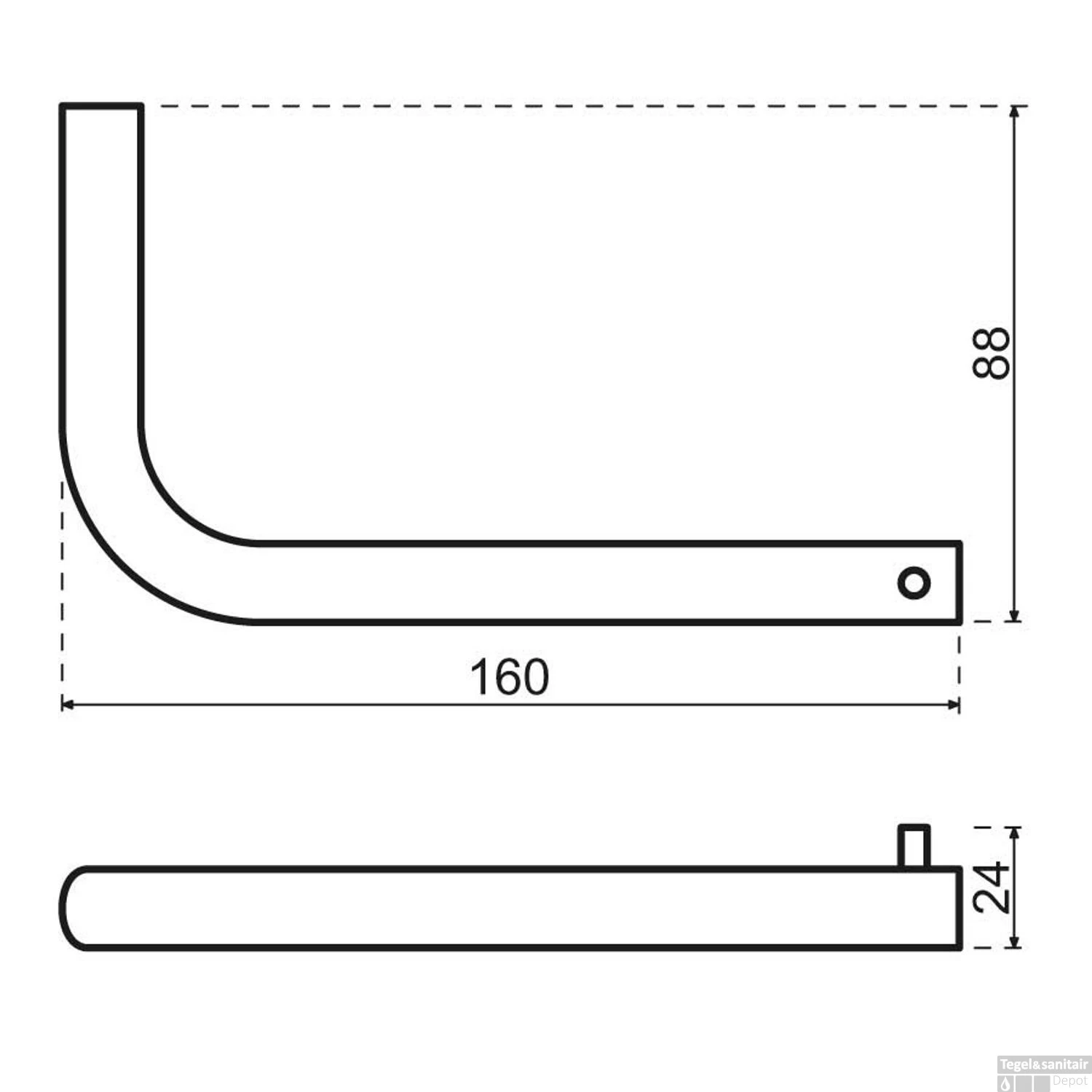 Accessoireset Qisani Flow Toiletruimte Geborsteld Gun Metal 5 Accessoireset Qisani Flow Toiletruimte Geborsteld Gun Metal - Afbeelding 3