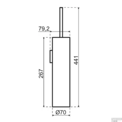 Accessoireset Qisani Flow Toiletruimte Geborsteld Copper 9 Accessoireset Qisani Flow Toiletruimte Geborsteld Copper -Goedkope Stijl Baden Winkel 25631 01 m0340 080 qisani flow wandtoiletborstel met houder 9