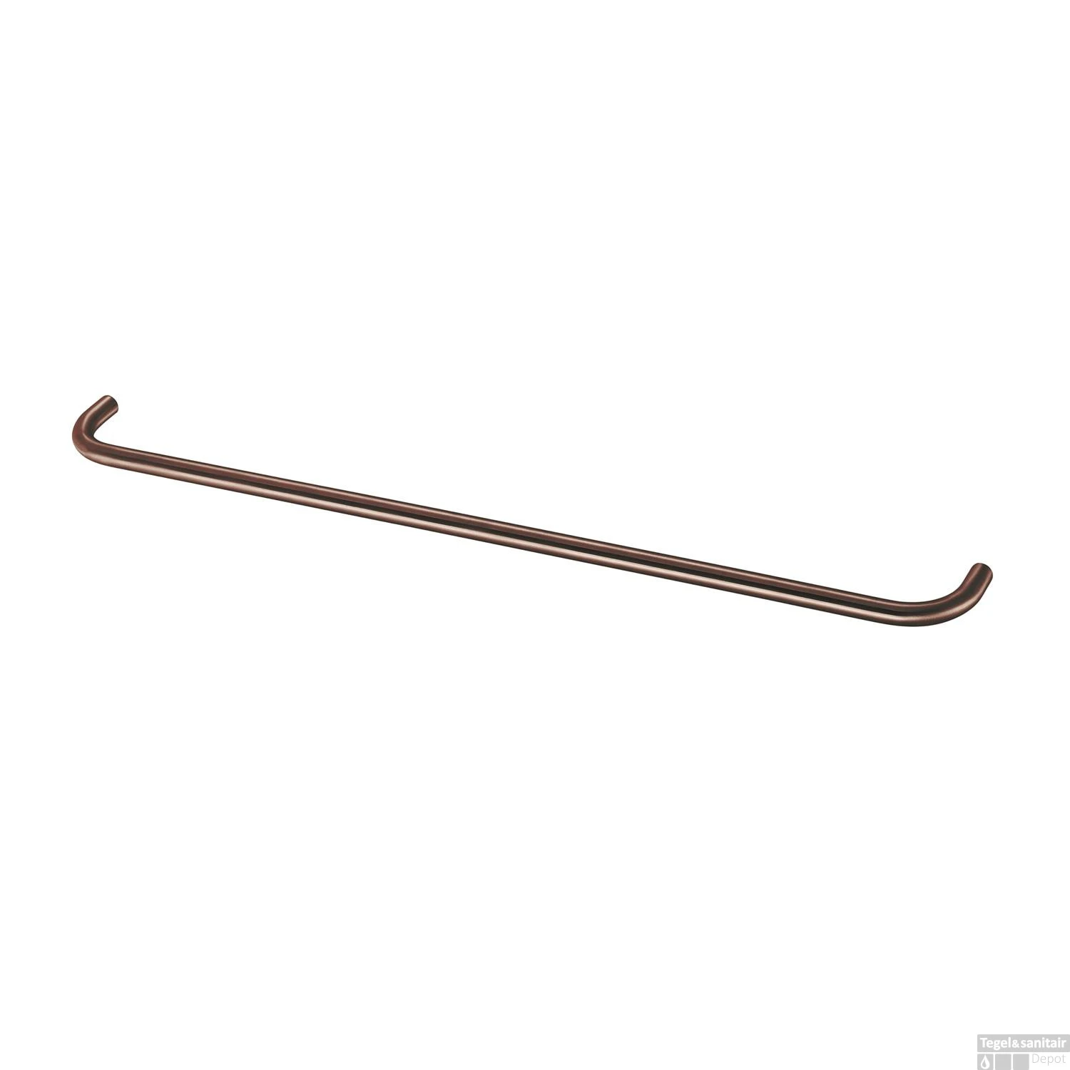 Handdoekrek Qisani Flow 60 Cm Geborsteld Copper 3 Handdoekrek Qisani Flow 60 Cm Geborsteld Copper
