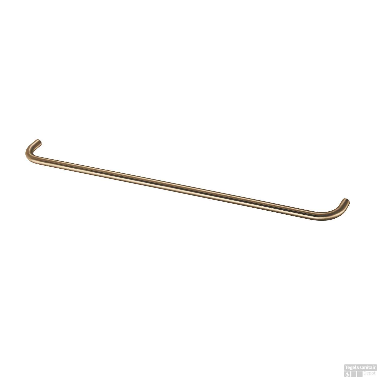 Handdoekrek Qisani Flow 60 Cm Geborsteld Goud 3 Handdoekrek Qisani Flow 60 Cm Geborsteld Goud