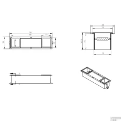 Inbouw Toiletrolhouder En Reserverolhouder Wiesbaden Mat Zwart -Goedkope Stijl Baden Winkel 28.2920 tech