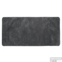 Badmat Sealskin Angora 100% Polyester 70x140x2 Cm Grijs