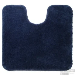 Toiletmat Sealskin Angora 100% Polyester 60x55x2 Cm Blauw -Goedkope Stijl Baden Winkel 293997024 shop