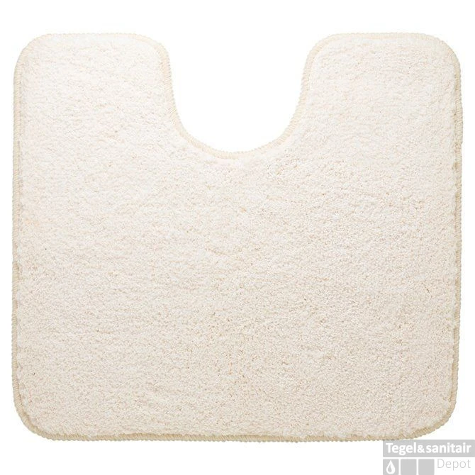 Toiletmat Sealskin Angora 100% Polyester 60x55x2 Cm Ivoor 3 Toiletmat Sealskin Angora 100% Polyester 60x55x2 Cm Ivoor