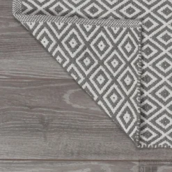 Badmat Sealskin Trellis 60x90 Cm Katoen Grijs -Goedkope Stijl Baden Winkel 294213614 sfeer