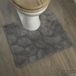 Toiletmat Sealskin Pebbles Katoen 60x50 Cm Grijs