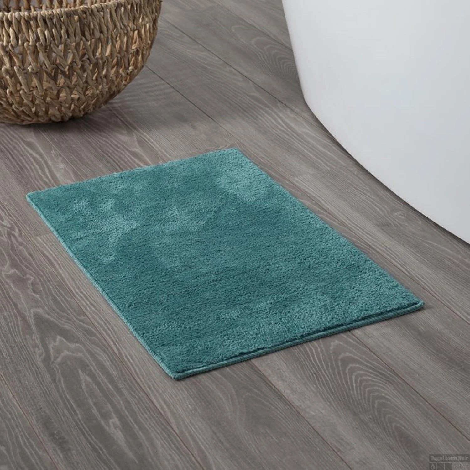 Badmat Sealskin Doux 80x50 Cm Aqua 3 Badmat Sealskin Doux 80x50 Cm Aqua