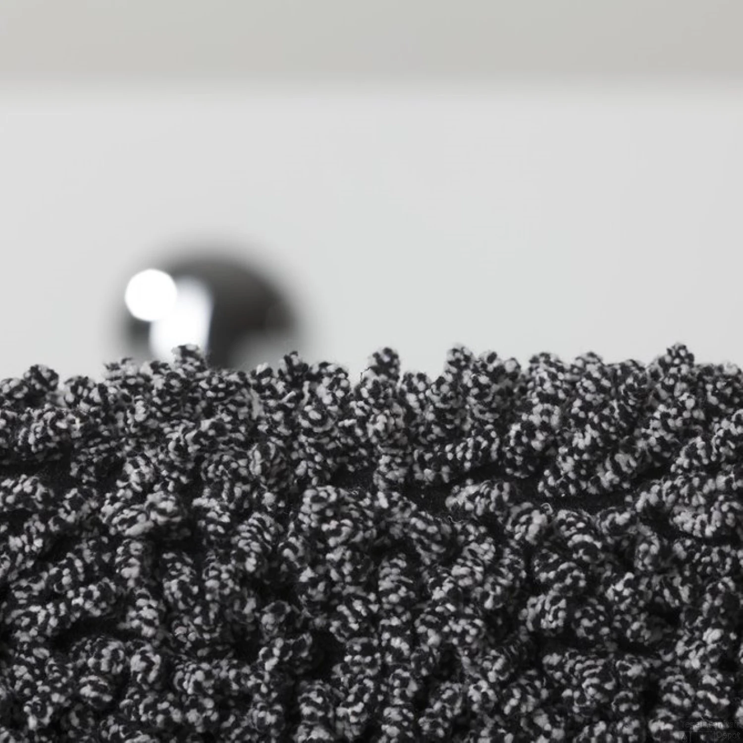 SEALSKIN Badmat Misto Chenille Katoen 90x60 Cm Zwart 7 SEALSKIN Badmat Misto Chenille Katoen 90x60 Cm Zwart - Afbeelding 5