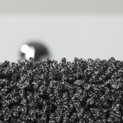 Bidetmat Sealskin Misto Chenille Katoen 60x60 Cm Zwart -Goedkope Stijl Baden Winkel 294616819 sfeer 4