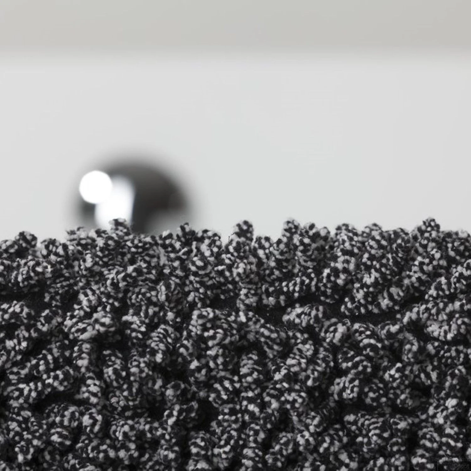 Toiletmat Sealskin Misto Chenille Katoen 60x55 Cm Zwart 7 Toiletmat Sealskin Misto Chenille Katoen 60x55 Cm Zwart - Afbeelding 5