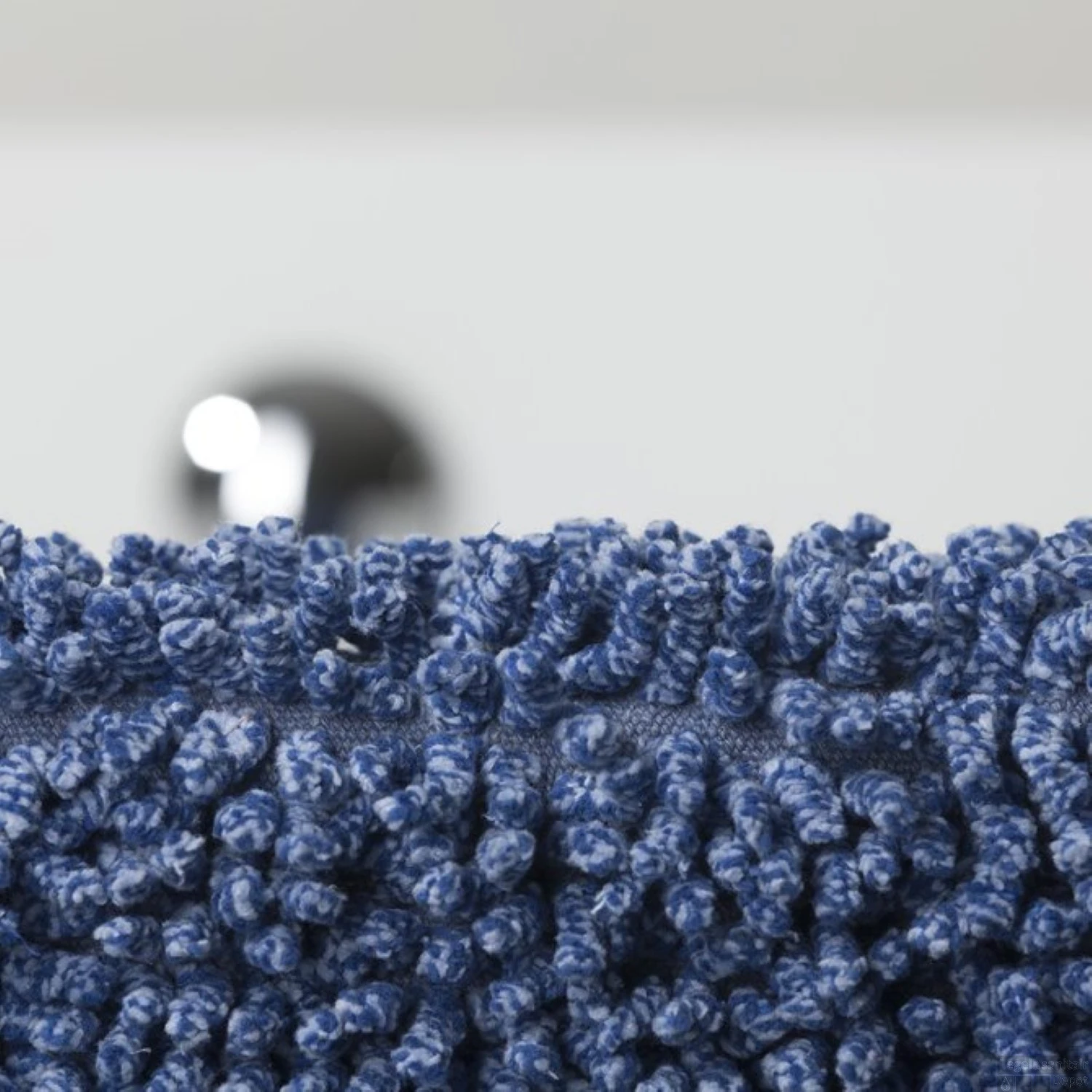 Toiletmat Sealskin Misto Chenille Katoen 60x55 Cm Blauw 6 Toiletmat Sealskin Misto Chenille Katoen 60x55 Cm Blauw - Afbeelding 4