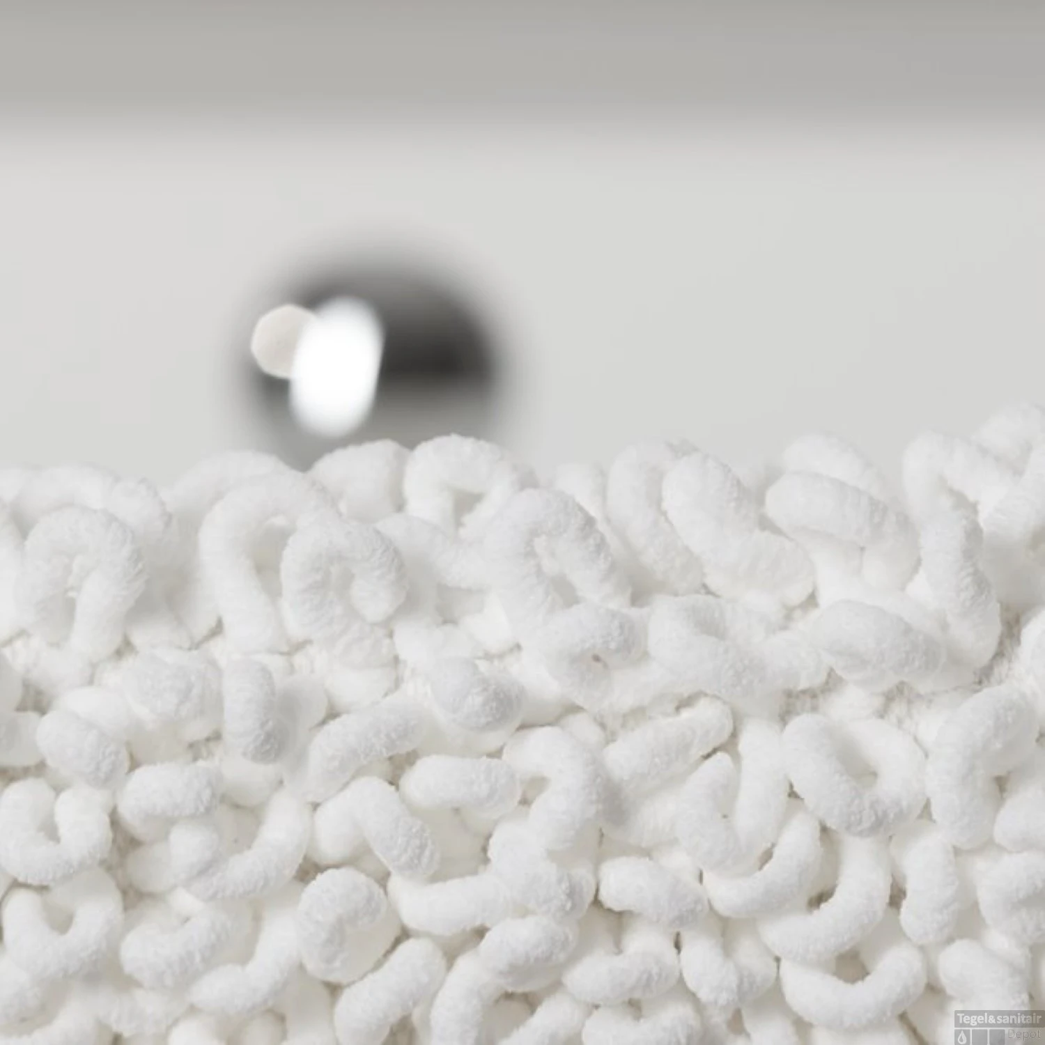 Badmat Sealskin Twist 60x120 Cm Microfibre Wit 6 Badmat Sealskin Twist 60x120 Cm Microfibre Wit - Afbeelding 4