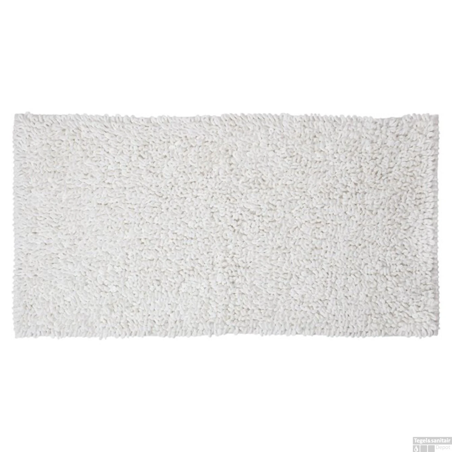 Badmat Sealskin Twist 60x120 Cm Microfibre Wit 4 Badmat Sealskin Twist 60x120 Cm Microfibre Wit - Afbeelding 2