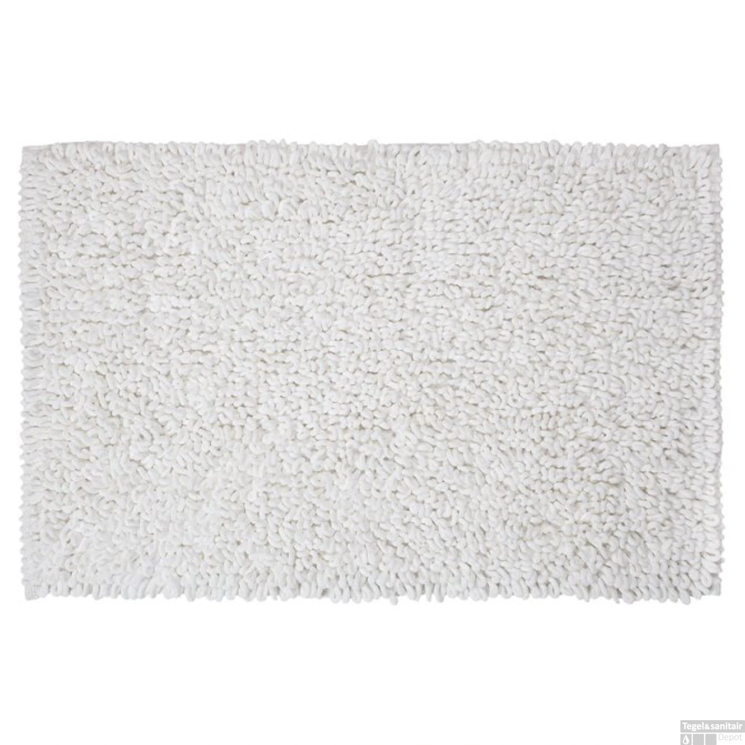 Badmat Sealskin Twist 60x90 Cm Microfibre Wit 4 Badmat Sealskin Twist 60x90 Cm Microfibre Wit - Afbeelding 2