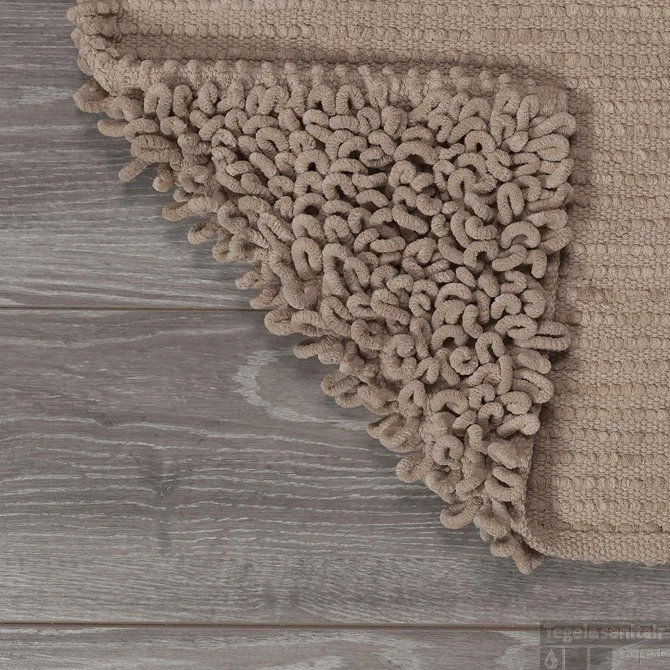 Badmat Sealskin Twist 60x90 Cm Microfibre Zand 5 Badmat Sealskin Twist 60x90 Cm Microfibre Zand - Afbeelding 3