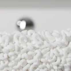 Toiletmat Sealskin Twist 45x50 Cm Microfibre Wit