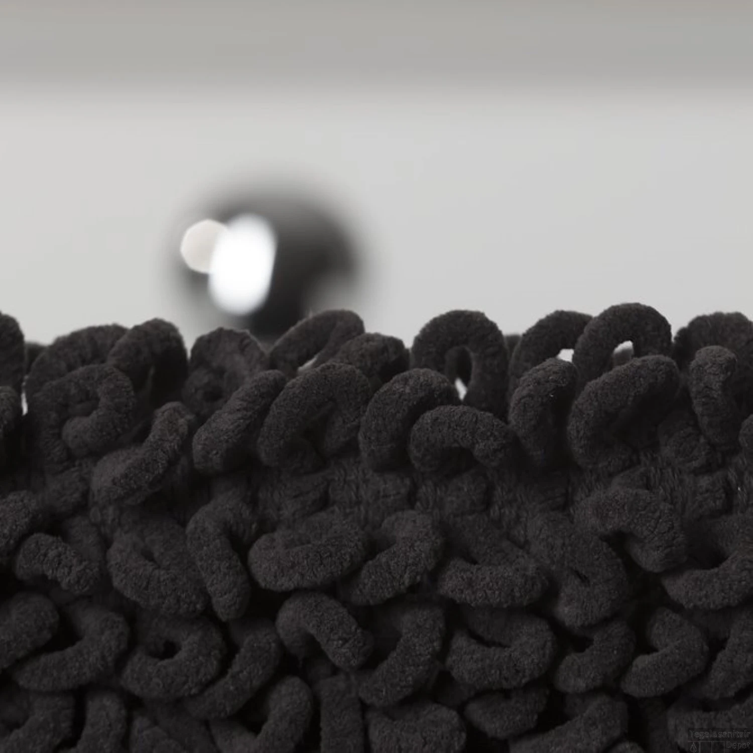 Toiletmat Sealskin Twist 45x50 Cm Microfibre Antraciet 4 Toiletmat Sealskin Twist 45x50 Cm Microfibre Antraciet - Afbeelding 2