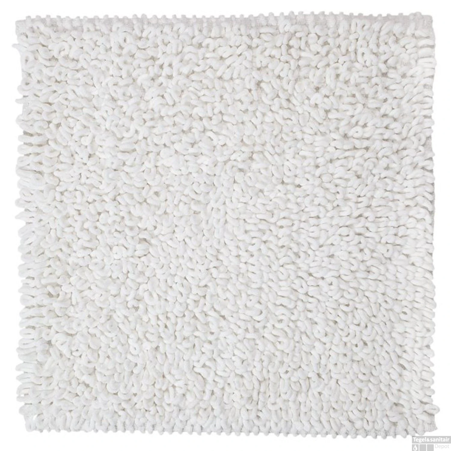 Badmat Sealskin Twist 60x60 Cm Microfibre Wit 4 Badmat Sealskin Twist 60x60 Cm Microfibre Wit - Afbeelding 2