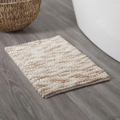 Badmat Sealskin Vintage 50x80 Cm Polyester Zand