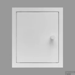 Inbouw Toiletkastje Back-up Gepoedercoat Wit