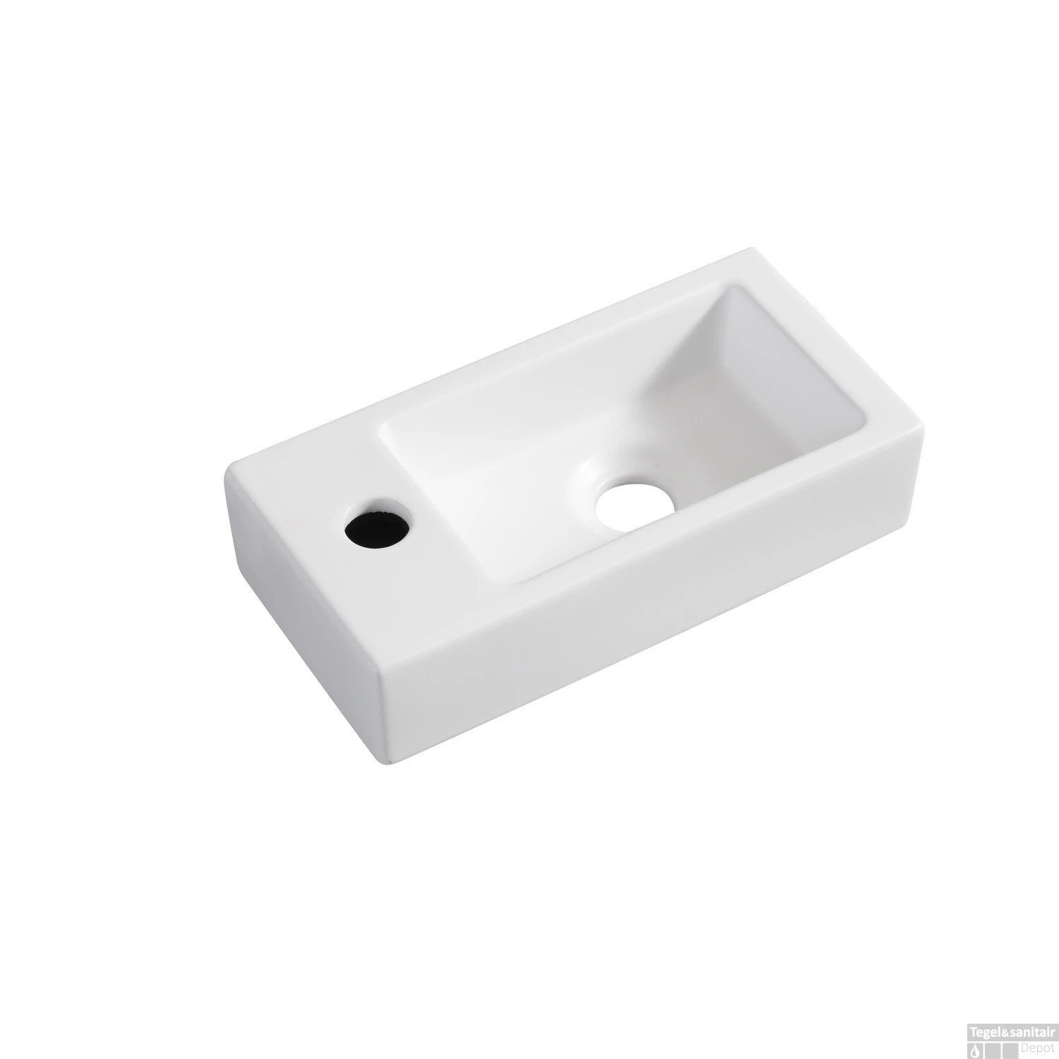 Fonteinset Mat Wit Wiesbaden Color Chroom (kraangat Links) 10 Fonteinset Mat Wit Wiesbaden Color Chroom (kraangat Links) - Afbeelding 8