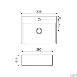 FonteinPack Leto 33.5x29 Cm Chroom (Keuze Uit 20 Kranen) 11 FonteinPack Leto 33.5x29 Cm Chroom (Keuze Uit 20 Kranen) -Goedkope Stijl Baden Winkel 32.3493 1