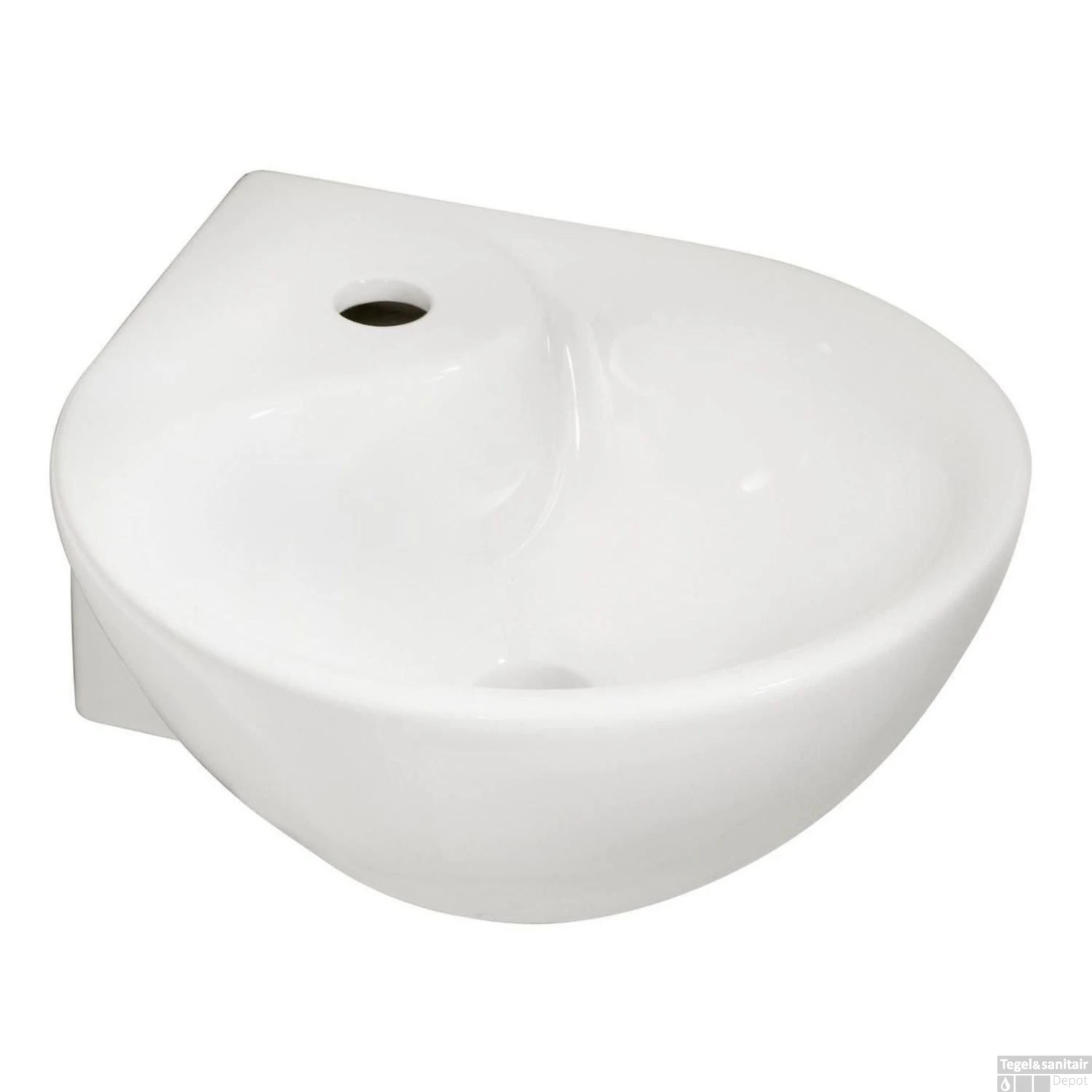 FonteinPack Porta Keramiek 35x35x14.5 Cm RVS (Keuze Uit 8 Kranen) 5 FonteinPack Porta Keramiek 35x35x14.5 Cm RVS (Keuze Uit 8 Kranen) - Afbeelding 3