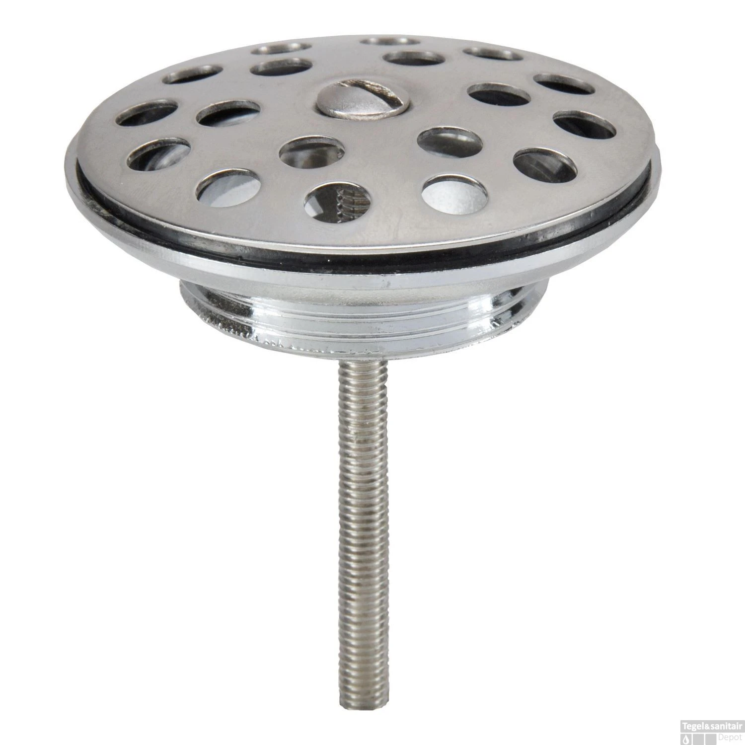 Messing Plug Wiesbaden Chroom Rooster 5/4" 3 Messing Plug Wiesbaden Chroom Rooster 5/4"