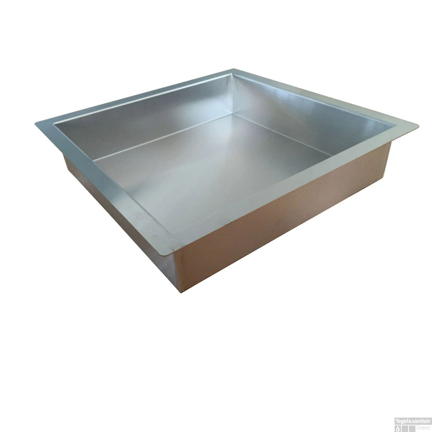 Wiesbaden Inbouwnis | Exellence | 30x30x7cm | RVS 3 Wiesbaden Inbouwnis | Exellence | 30x30x7cm | RVS