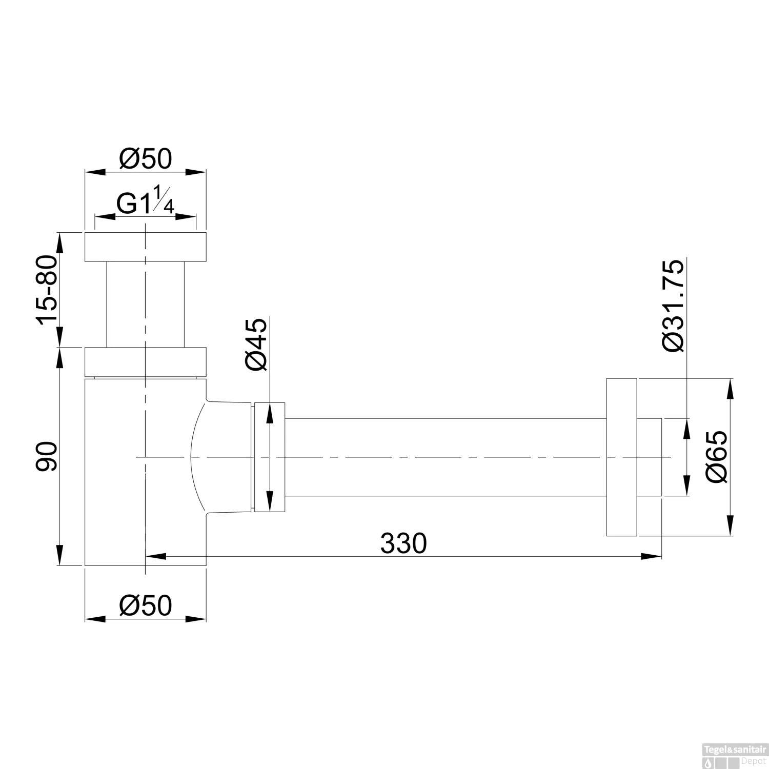 Fonteinset Mat Wit Wiesbaden Color RVS (kraangat Rechts) 12 Fonteinset Mat Wit Wiesbaden Color RVS (kraangat Rechts) - Afbeelding 10
