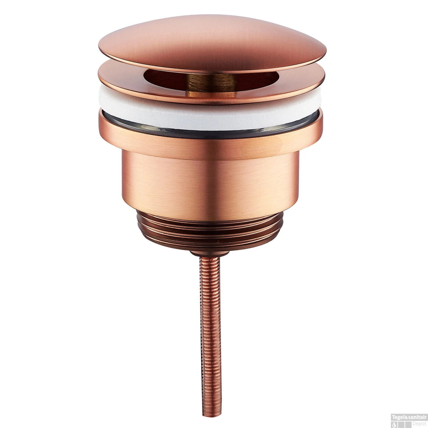 Fonteinset Mat Wit Wiesbaden Color Koper (kraangat Links) 16 Fonteinset Mat Wit Wiesbaden Color Koper (kraangat Links) - Afbeelding 14