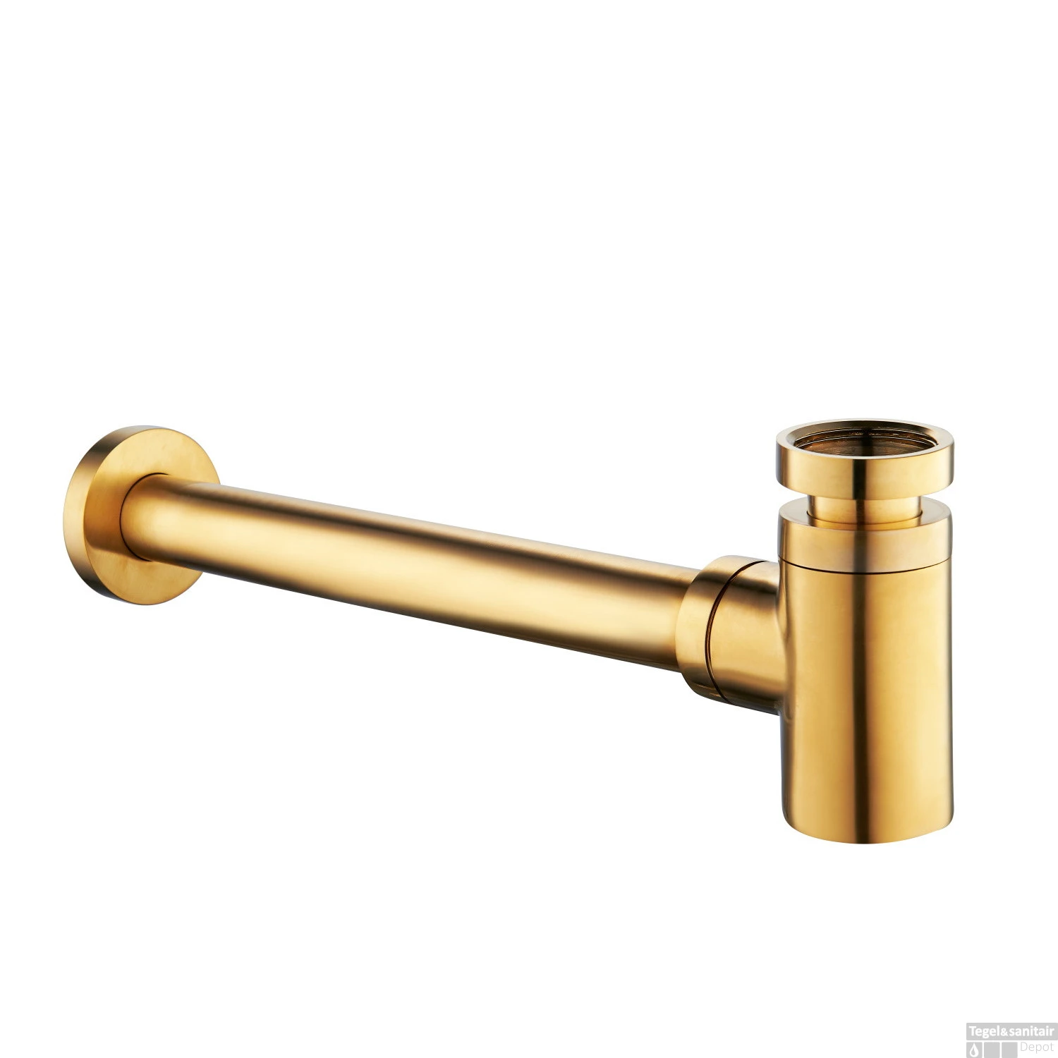 Fonteinset Mat Zwart Wiesbaden Color Messing Goud (kraangat Links) 12 Fonteinset Mat Zwart Wiesbaden Color Messing Goud (kraangat Links) - Afbeelding 10