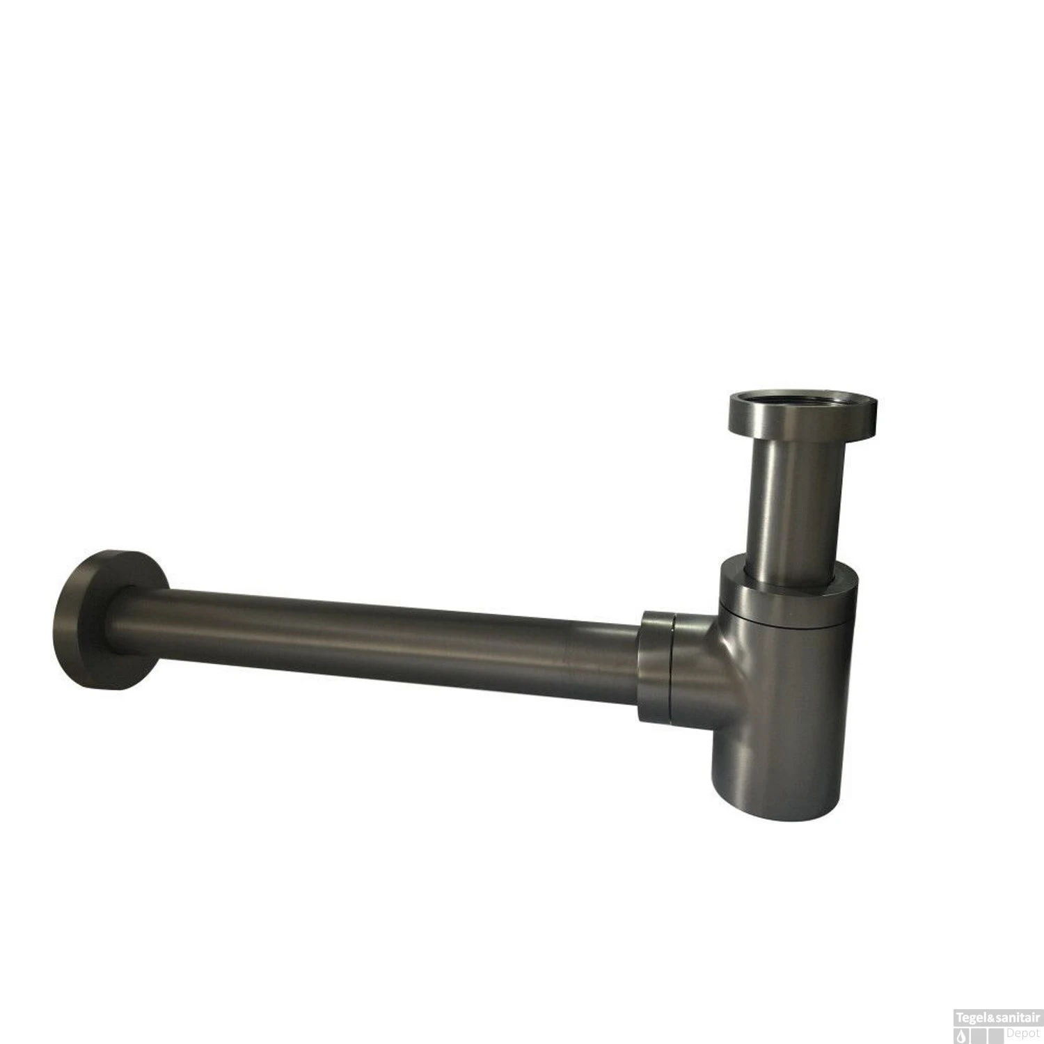 Fonteinset Mat Zwart Wiesbaden Color Gun Metal (kraangat Links) 10 Fonteinset Mat Zwart Wiesbaden Color Gun Metal (kraangat Links) - Afbeelding 8